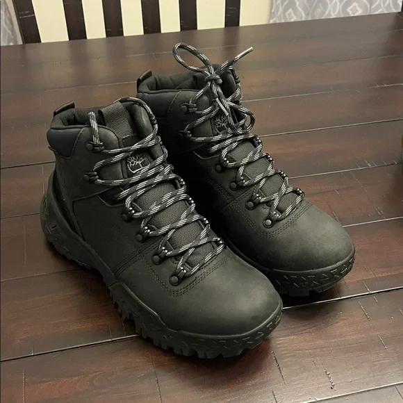 Timberland Motion Scramble Boots black new Mens Size 9 - Picture 2 of 13